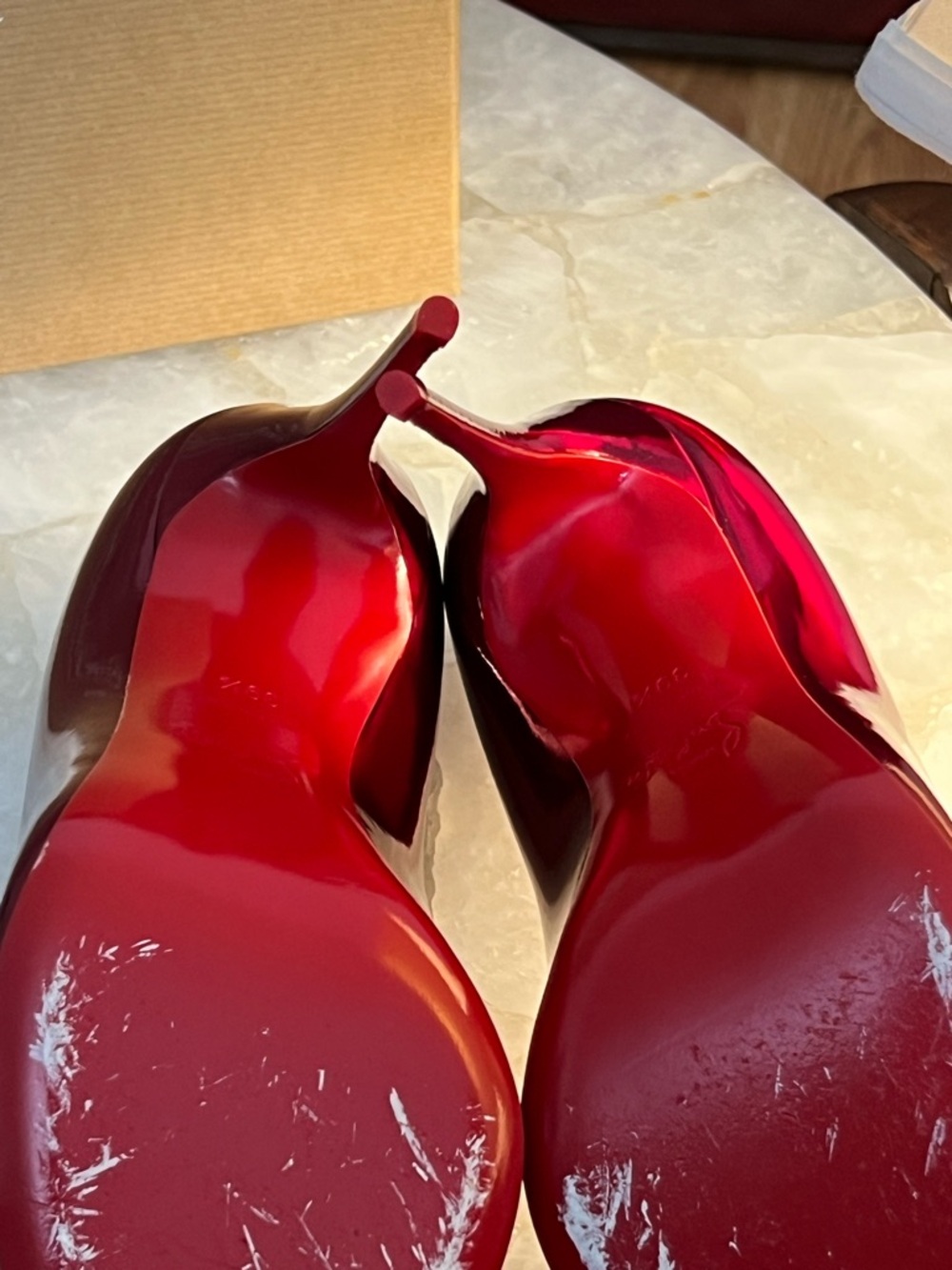 Authentic Exclusive Christian Louboutin Kate 100 Pumps - Picture 10 of 17